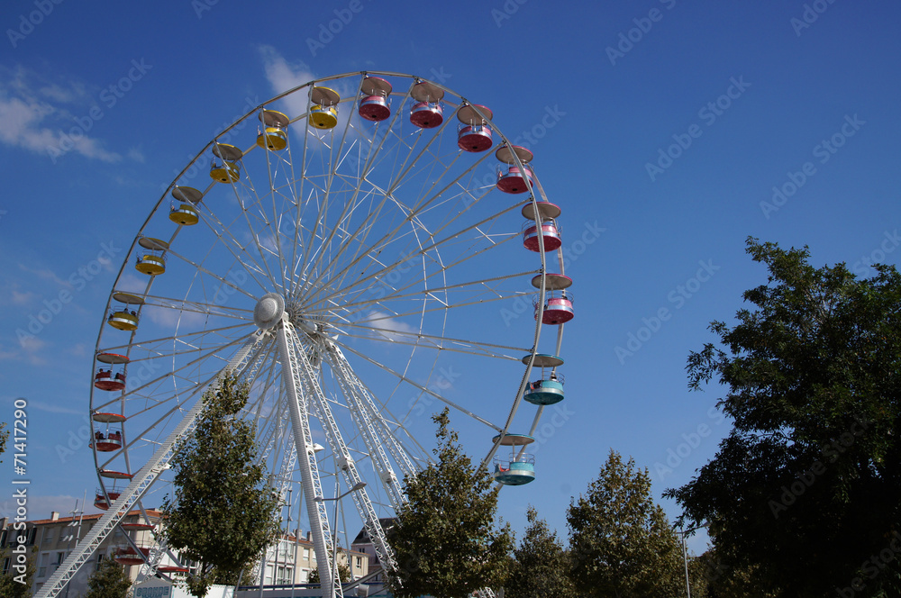 Fototapeta premium Grande roue - La Rochelle