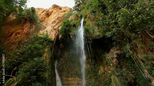 Ein Gedi Nature Reserve. israel. The Dead Sea