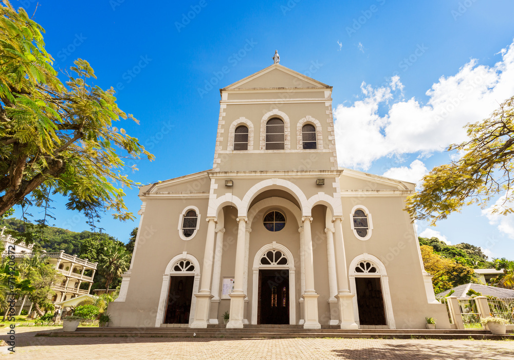 Roman Catholic cathedral, Victoria,Mahe, Seychelles