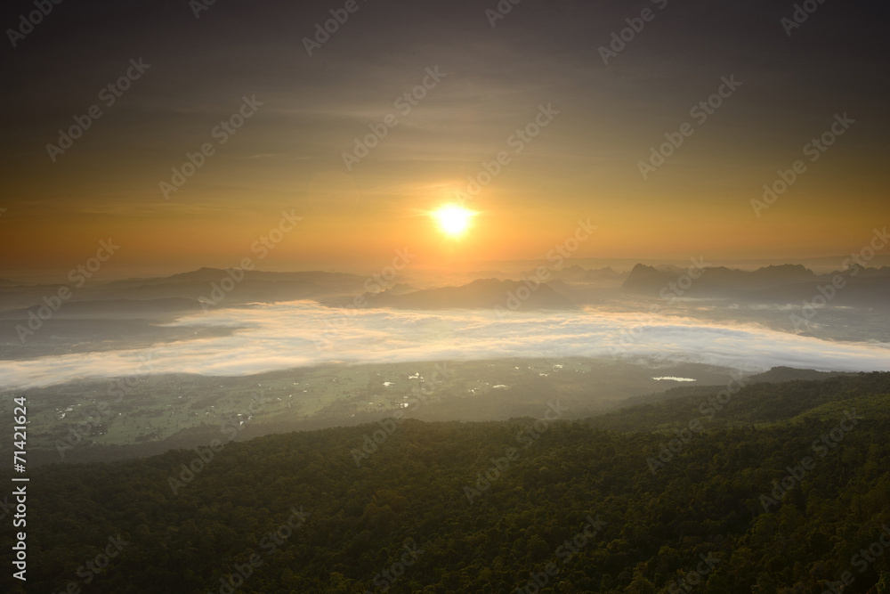 Fototapeta premium Phu Kradueng National Park