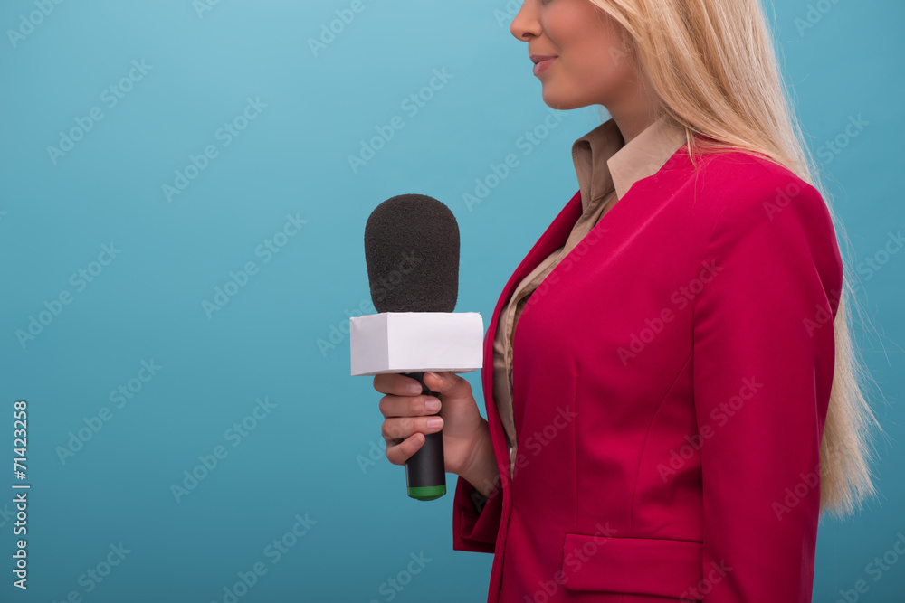 Very beautiful TV presenter