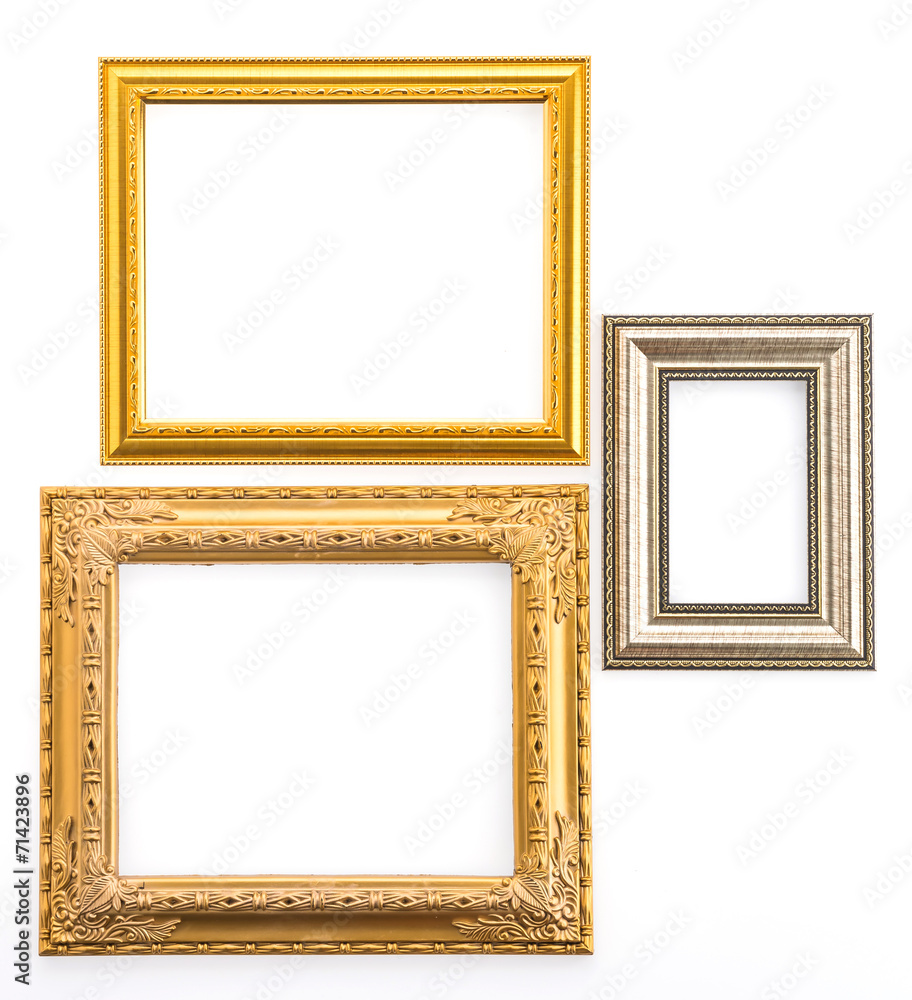Frame isolated on white background Frame isolated on white background