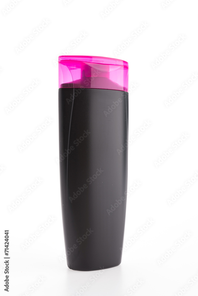 Shampoo bottle isolated on white background Shampoo bottle isolated on white background