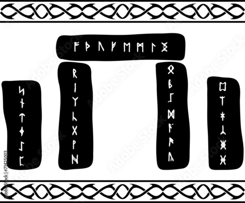 runic stones