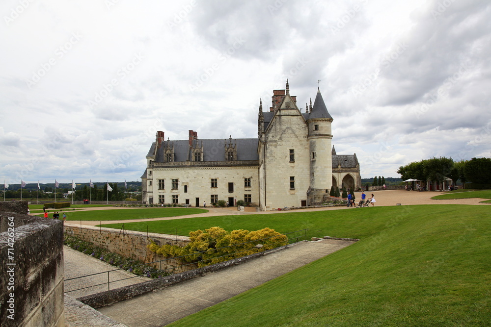 Parc du château d'Amboise.