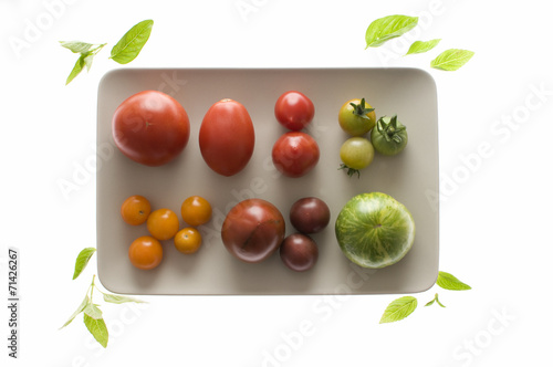 Verschiedene alte Tomatensorten