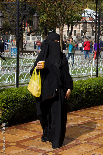 Foto Niqab in Istanbul
