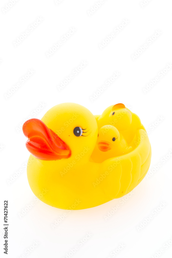 Duck toy isolated on white background Duck toy isolated on white background