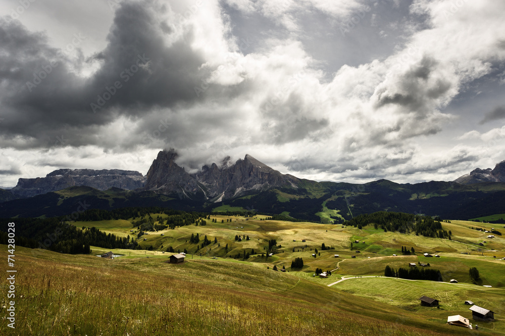 Italian Alps, Dolomites in Summer Italian Alps, Dolomites in Summer