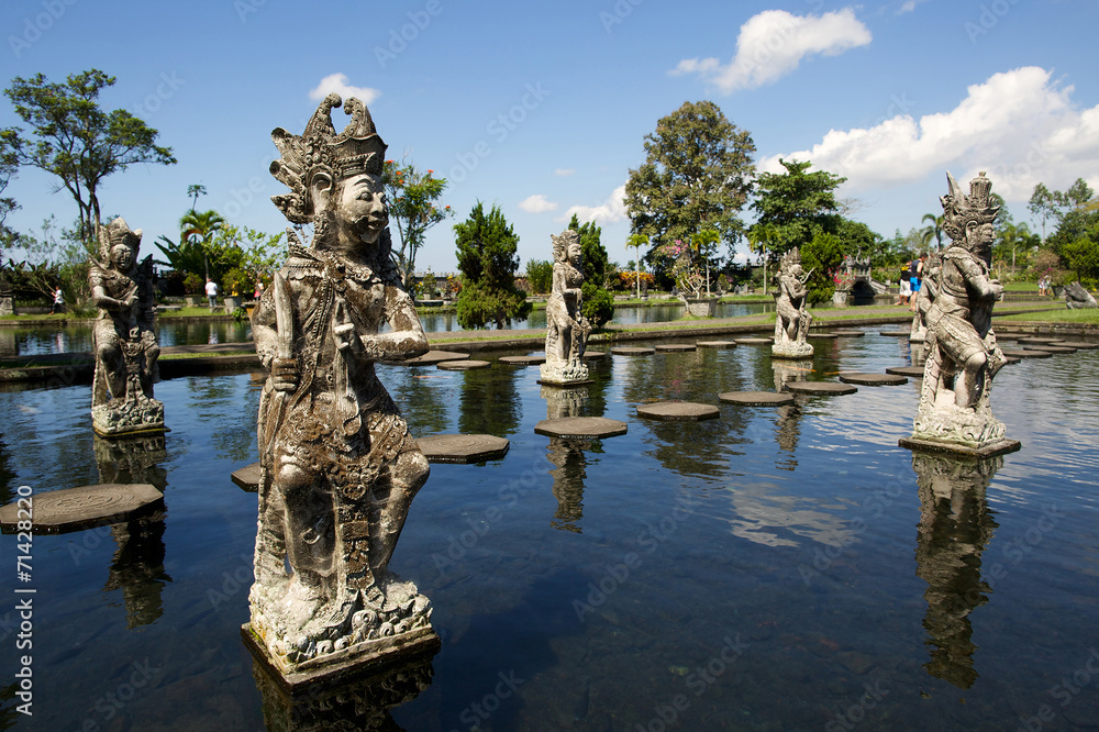 Tirthagangga water palace, Bali island, Indonesia