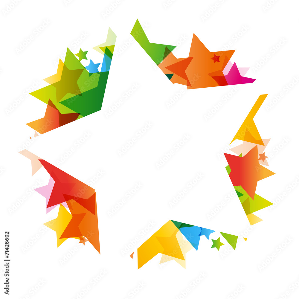 Etoiles - Stars frame Etoiles - Stars frame