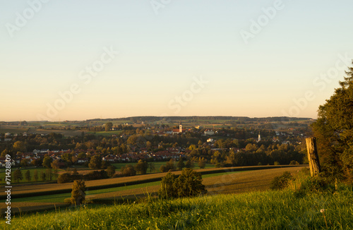 Sonnenaufgang in Bayern photo