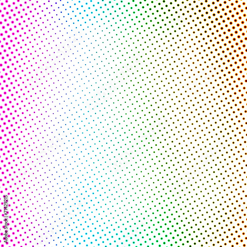 colorful halftone pattern