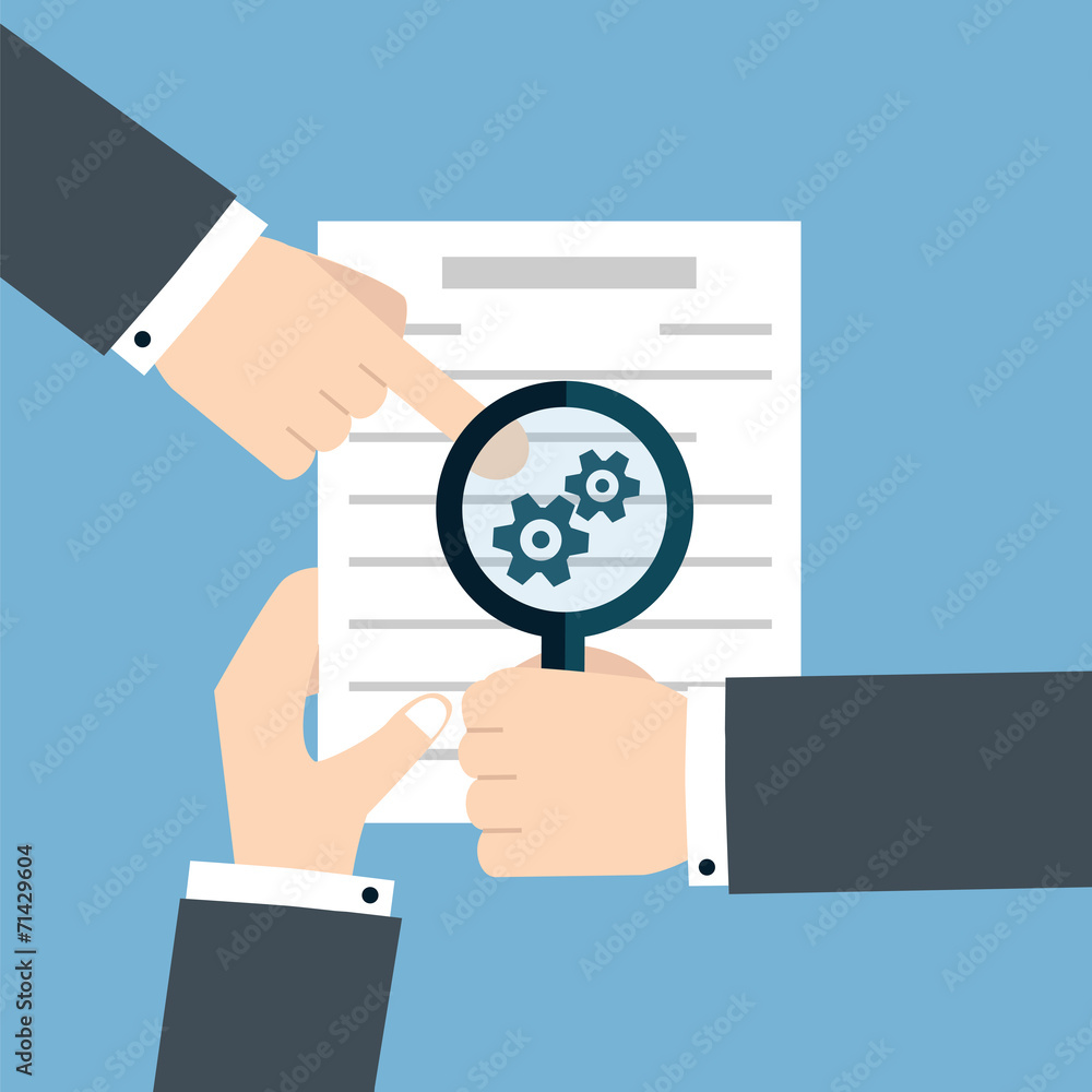 Preparation business contract icon. Preparation business contract icon.
