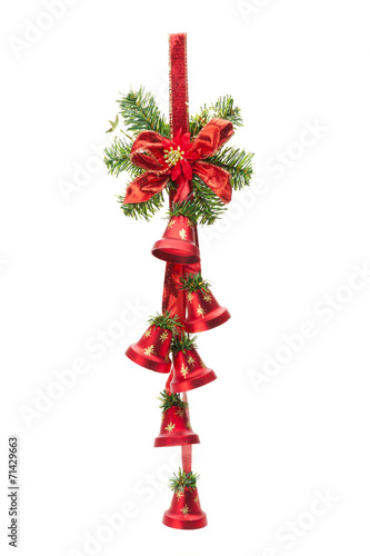Rote Weihnachtsglocken