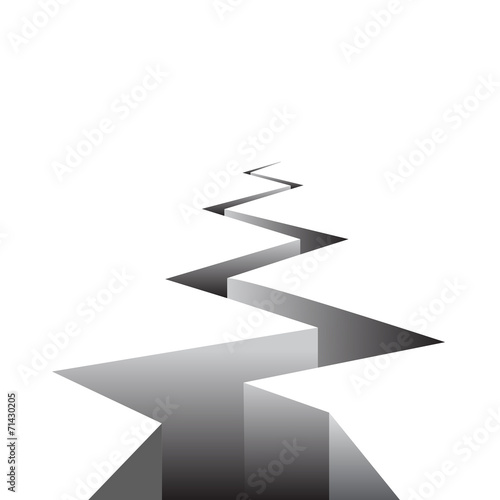 Earth Crack vector