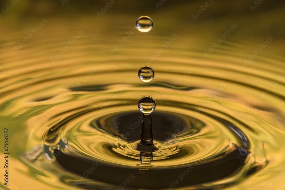 water drops on color background water drops on color background