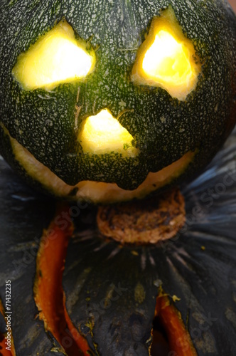 Halloween pumpkins photo