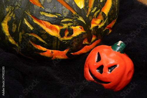 Halloween pumpkins photo