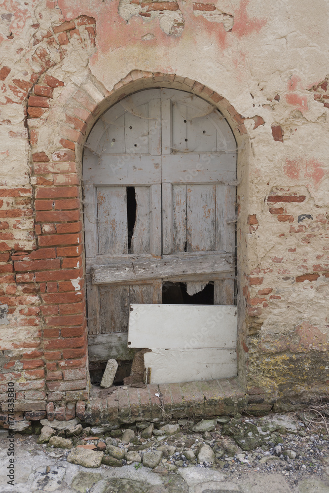 abandoned house