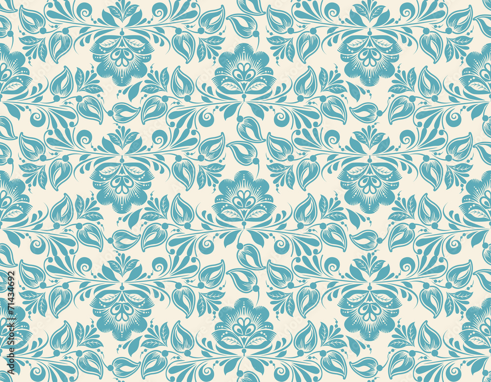 Seamless pattern with floral background Seamless pattern with floral background