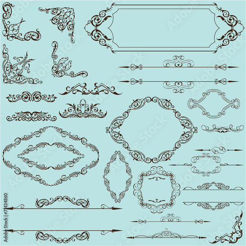 Design art elements set