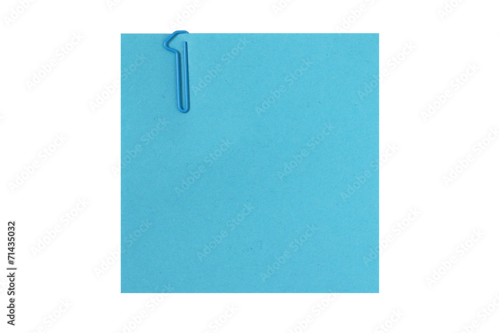 First step - blank post it note with number 1 clip First step - blank post it note with number 1 clip
