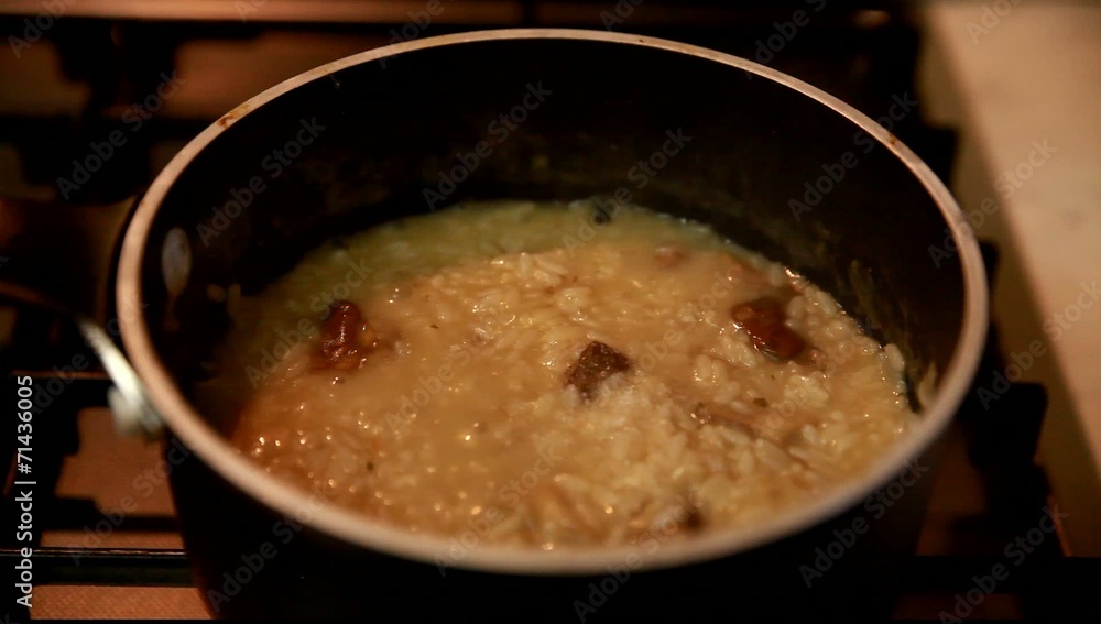 Risotto con funghi Risotto con funghi