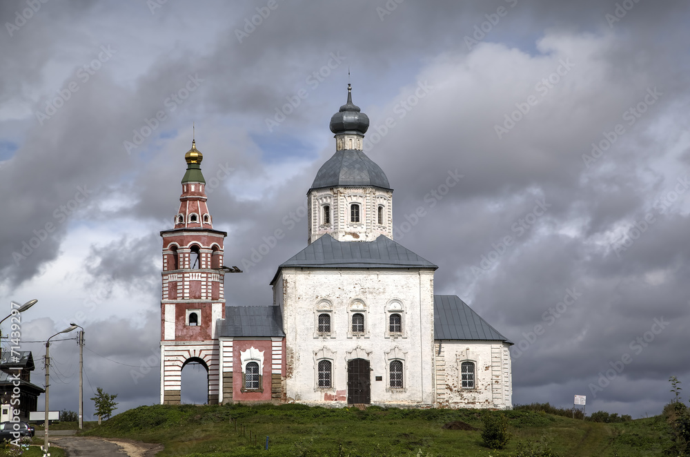 Church of Elijah Prophet at Ivanova grief. Suzdal, Russia