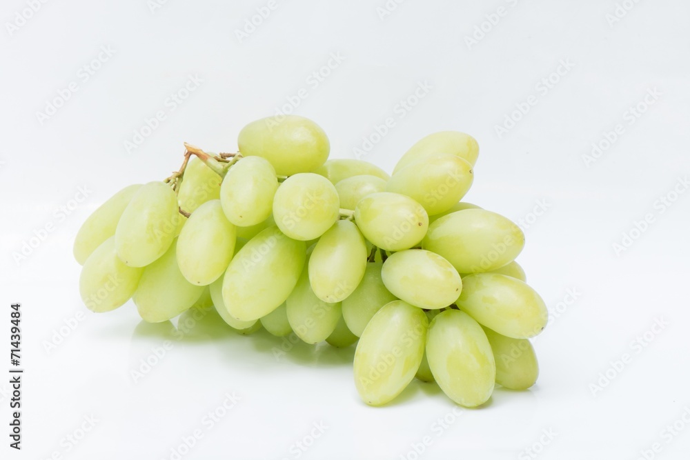 Grapes fruit on white background Grapes fruit on white background