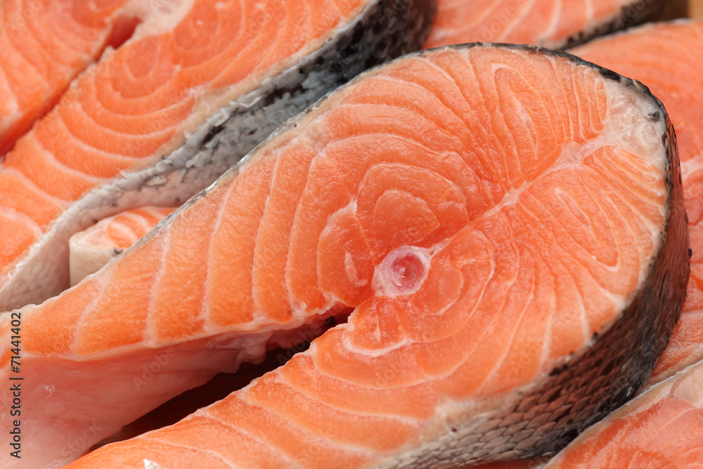 Salmon Steaks Salmon Steaks