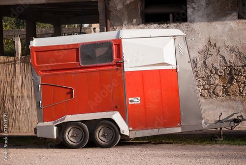 Fotografija Trailer for horses transport