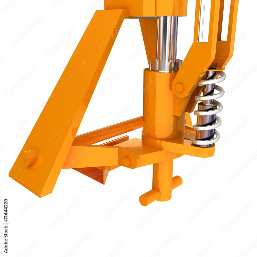Abstract engineering assembly Abstract engineering assembly