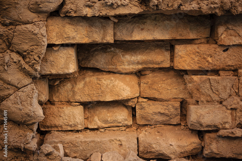 Grungy brickwork