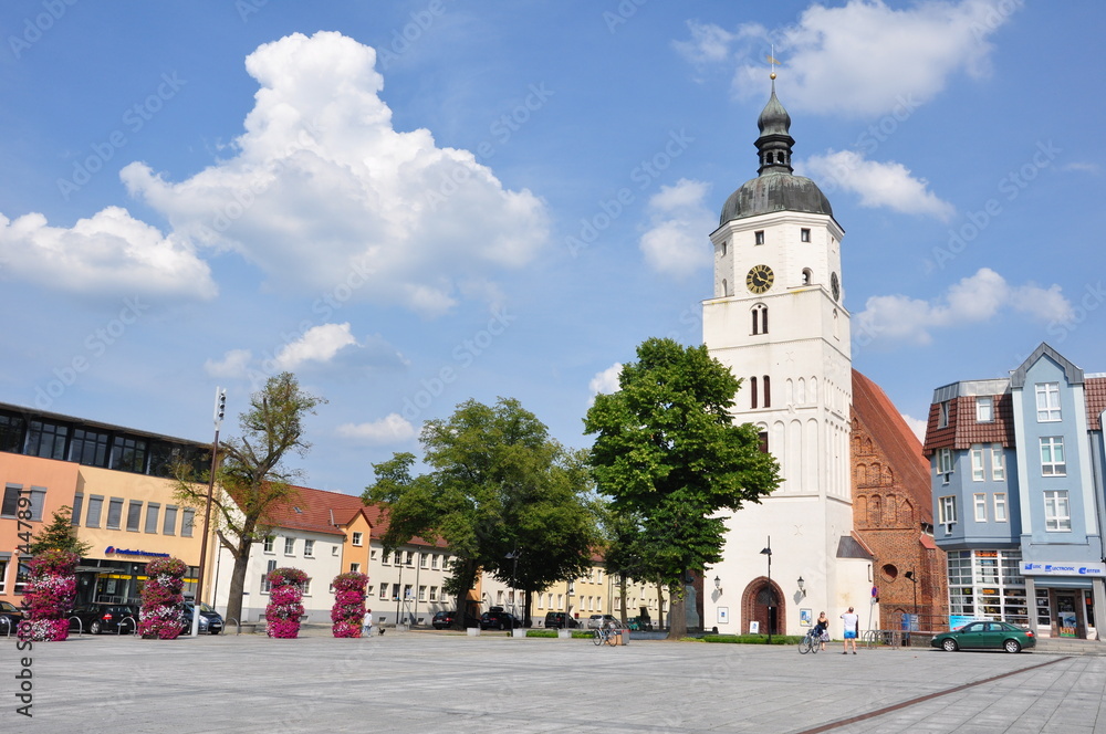 Obraz premium Paul-Gerhardt-Kirche in Lübben