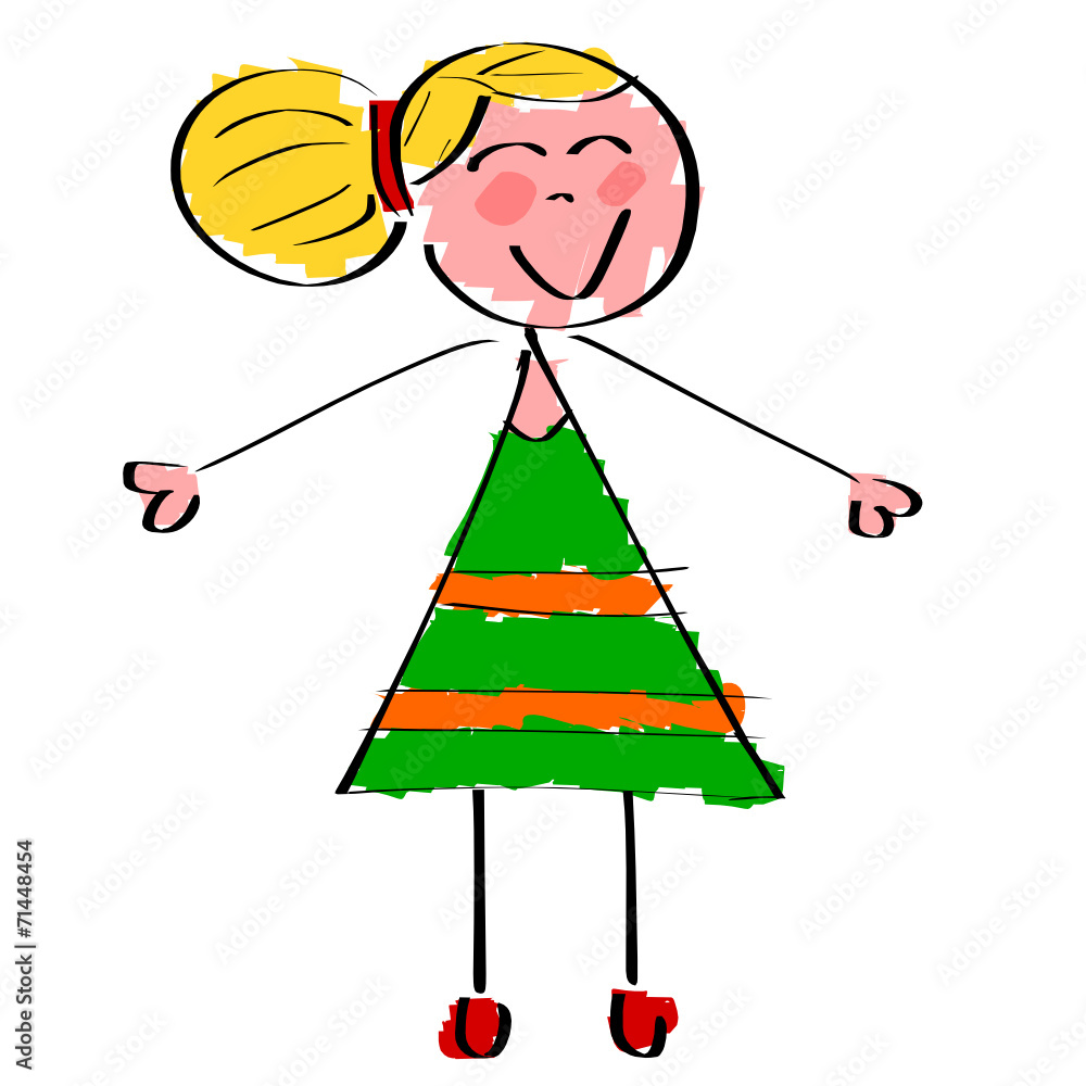 Bambina felice Bambina felice