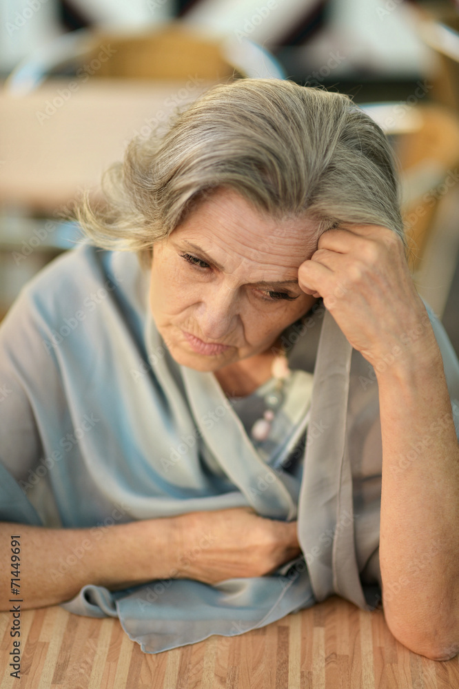 sad elderly woman sad elderly woman