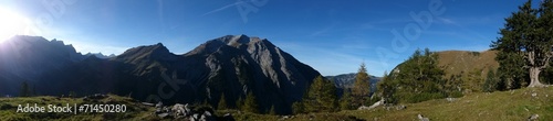 Berg-Panorama im Karwendel