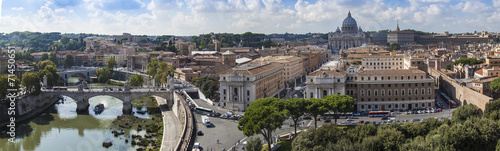 Rome, Italy, on October 10, 2012. Typical urban view
