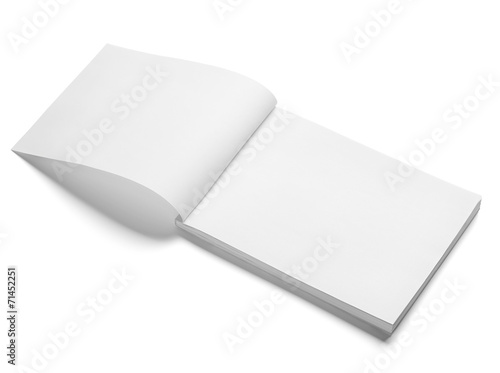 book notebook textbook white blank paper template