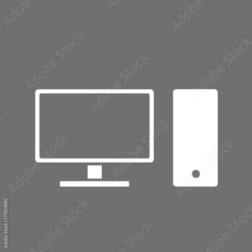 Icono ordenador sobremesa FO