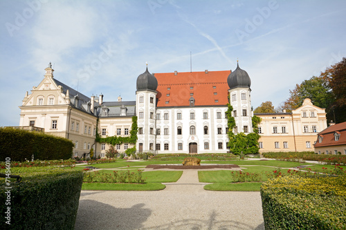 Schloss Maxlrain bei Bad Aibling  Oberbayern Deutschland