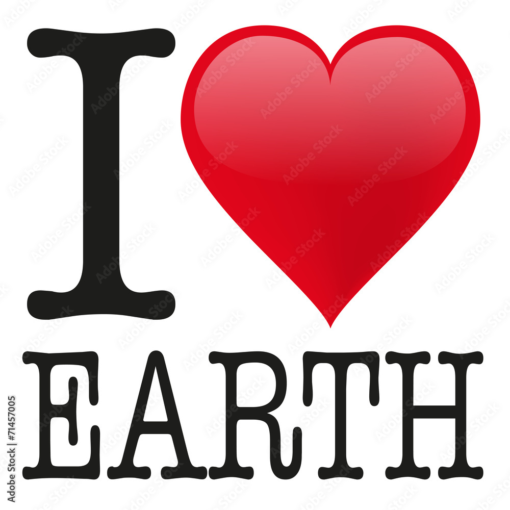 I love Earth