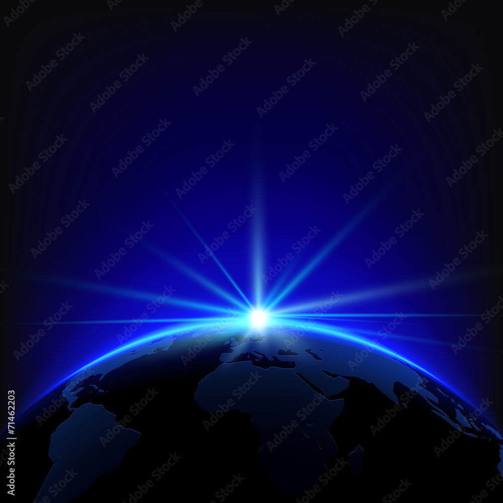 Fototapeta premium Vector Globe