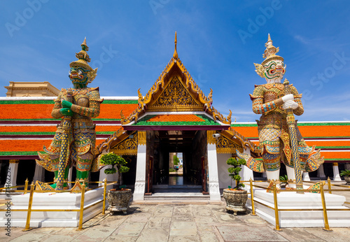Wat phra kaew  Grand palace  Bangkok  Thailand