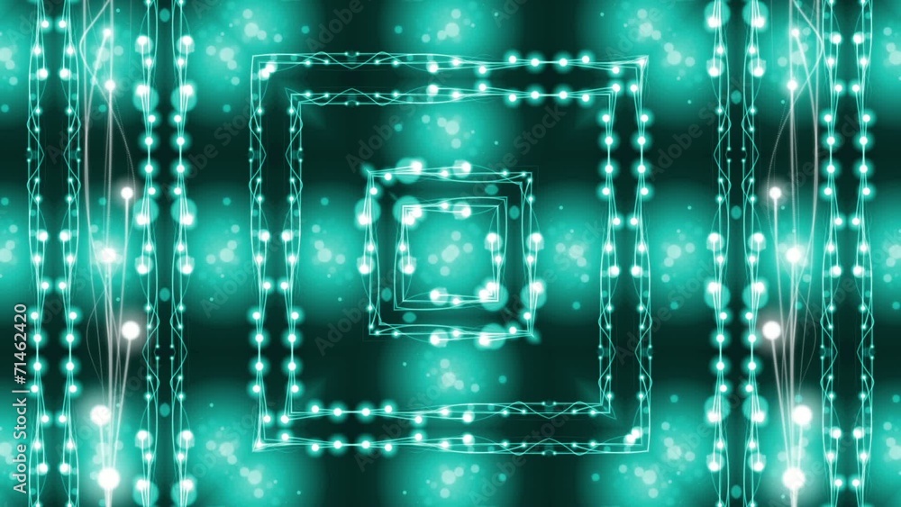 blue abstract loop motion background, kaleidoscope light blue abstract loop motion background, kaleidoscope light