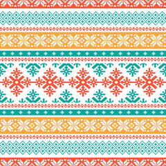 Traditional knitted background