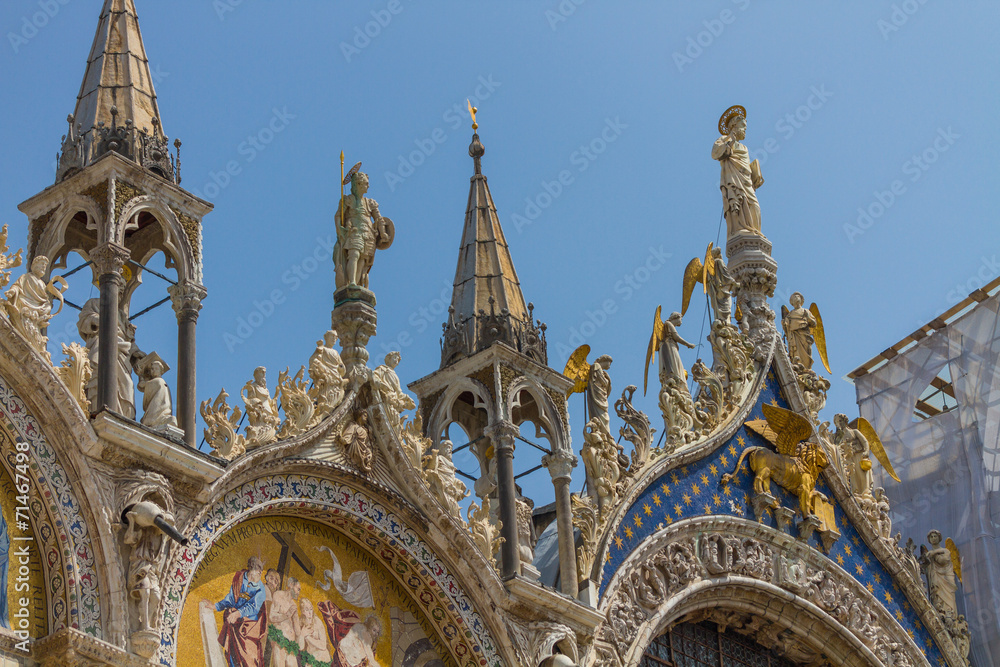 the Piazza San Marco  Venice