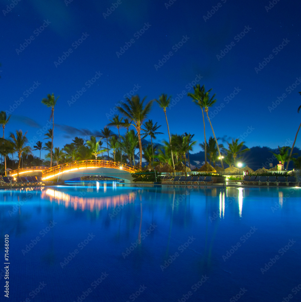 Obraz premium swimming pool