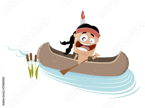 kanu indianer kajak boot